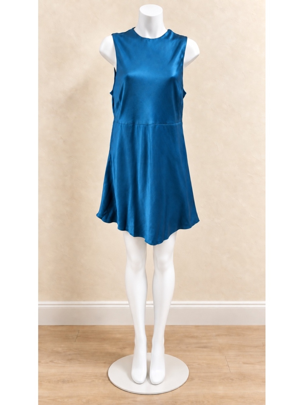 BR teal blue mini work dress size 6